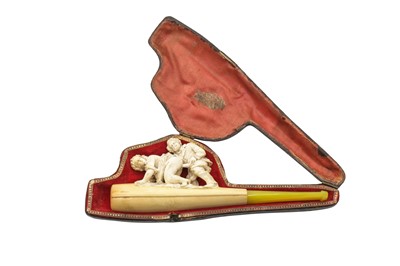 Lot 1008 - EROTIC MEERSCHAUM PIPE