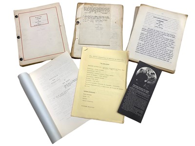 Lot 76 - Gallico (Paul) An archive of typewritten scripts and ‘treatments’, including: The Snow Goose