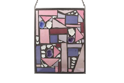 Lot 122 - TWO PETER MARSH STAINED GLASS PANELS