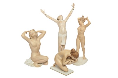 Lot 1068 - GERMAN PORCELAIN EROTIC FIGURINES