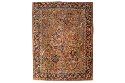 Lot 77 - A FINE TABRIZ CARPET OF SAFAVID DESIGN, NORTHWEST PERSIA