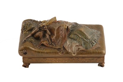 Lot 1054 - ATTRIBUTED TO FRANZ XAVER BERGMAN (AUSTRIAN, 1861-1936)