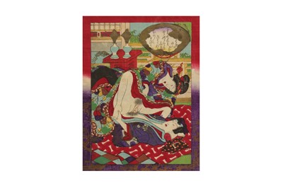 Lot 1032 - JAPANESE EROTICA.- KOIKAWA SHOZAN (1821-1907)