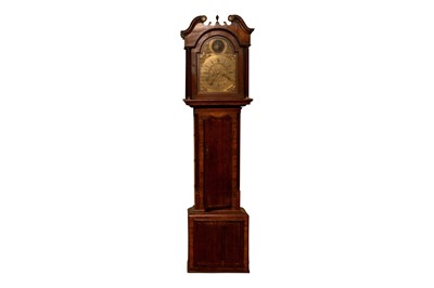 Lot 287 - Inlaid Automata Longcase Close by J. Houlden, Kendal.