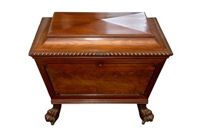 Lot 289 - Late Victorian Mahogany Wine Cooler.