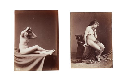 Lot 1020 - NUDE STUDIES, C. 1890s