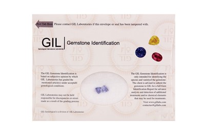 Lot 105 - A PAIR OF TANZANITES
