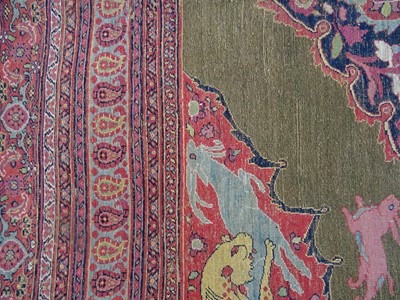 Lot 269 - Antique Ziegler-Mahal carpet, West Persia