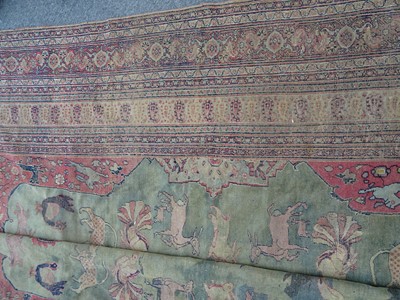 Lot 269 - Antique Ziegler-Mahal carpet, West Persia