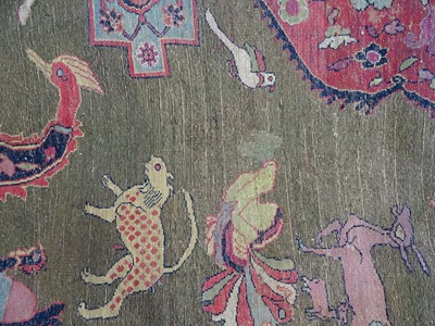 Lot 269 - Antique Ziegler-Mahal carpet, West Persia
