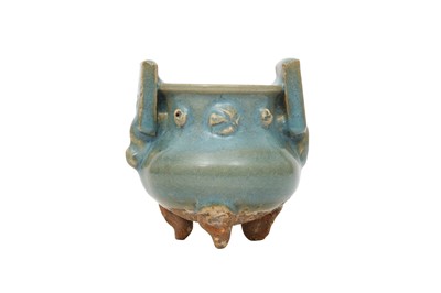Lot 654 - A CHINESE JUNYAO INCENSE BURNER.