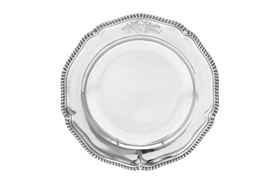 Lot 489 - Welsh interest – A George III sterling silver soup dish, London 1769 by Thomas Heming