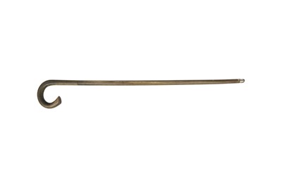 Lot 727 - λ A RHINOCEROS HORN WALKING STICK.