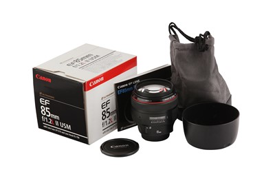 Lot 135 - A Canon EF 85mm f/1.2L II USM Lens