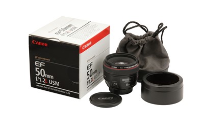 Lot 132 - A Canon EF 50mm f/1.2L USM Lens