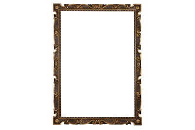 Lot 238 - A MONUMENTAL 16TH CENTURY STYLE FULL LENGTH ITALIAN, VENETIAN STYLE CARVED AND PARCEL-GILT SANSOVINO STYLE FRAME