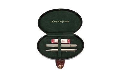 Lot 68 - TWO FERRARI DA VARESE ITALIAN STERLING SILVER PENS