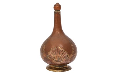 Lot 562 - A TOMBAC (GILT COPPER) SPRINKLER