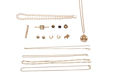 Lot 38 - A GROUP OF JEWELLERY