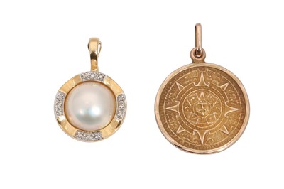 Lot 26 - TWO PENDANTS