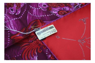 Lot 34 - Hermes 'Oris Nomades' Silk Print Scarf