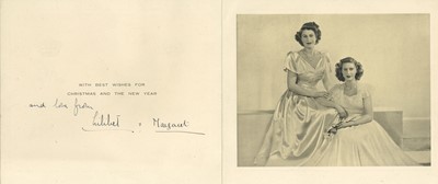 Lot 802 - Elizabeth, Princess & Princess Margaret