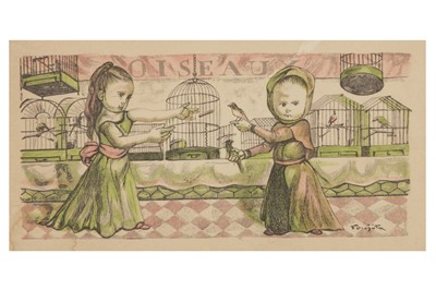 Lot 27 - LÉONARD TSUGUHARU FOUJITA (JAPANESE/FRENCH 1886-1968)*
