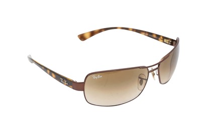 Lot 283 - Ray Ban Brown Navigator Sunglasses