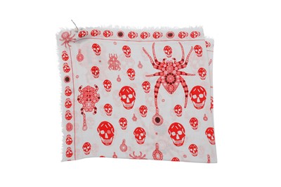 Lot 35 - Alexander McQueen Grey Print Scarf
