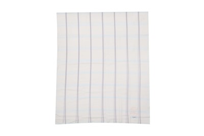 Lot 522 - Chanel Pink Cashmere Tartan Check Scarf