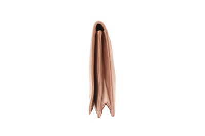 Lot 45 - Prada Rose Gold Sfumata Clutch