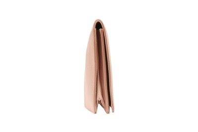 Lot 45 - Prada Rose Gold Sfumata Clutch