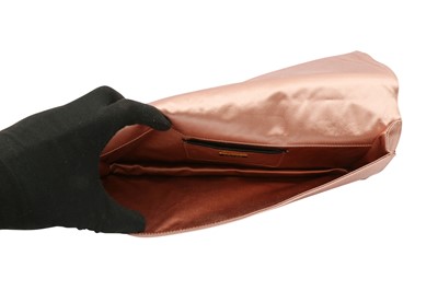 Lot 45 - Prada Rose Gold Sfumata Clutch