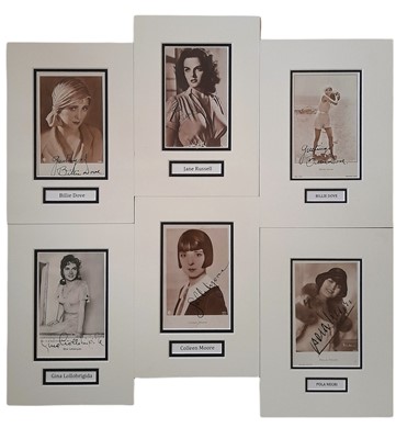 Lot 541 - Photograph Collection.- Hollywood Actresses