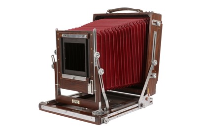 Lot 22 - A 10 x 8 Gandolfi Rosewood Precision Field Camera