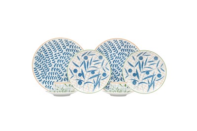 Lot 151 - Hermes 'A Walk In The Garden' Porcelain Set For Two