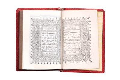 Lot 478 - A MINIATURE PRINTED QUR’AN
