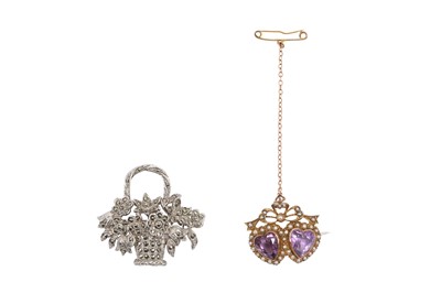 Lot 20 - TWO BROOCHES