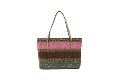 Lot 259 - Fendi Multi Beaded Mini Tote