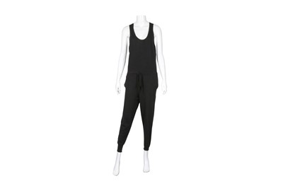 Lot 548 - Stella McCartney Black Wool Sleeveless Jumpsuit - Size 44