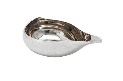 Lot 53 - A late 19th century Indian Colonial silver pap boat, Calcutta circa 1880 by Jan Bosek and Co