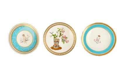 Lot 327 - A MINTON PLATE, LATE 19TH CENTURY