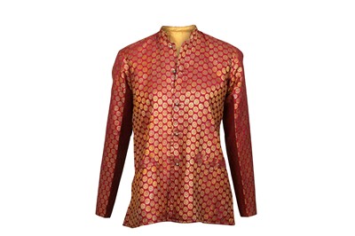 Lot 252 - AN INDIAN BROCADED COAT