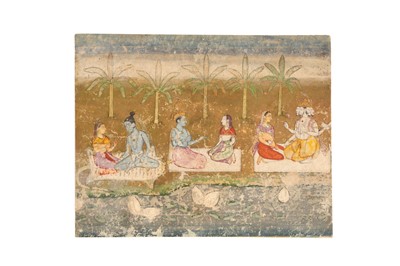 Lot 53 - THE HINDU GODS TRIAD AND THEIR CONSORTS