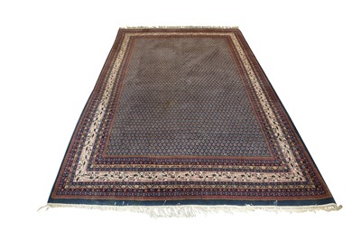 Lot 540 - A LARGE SERABAND CARPET