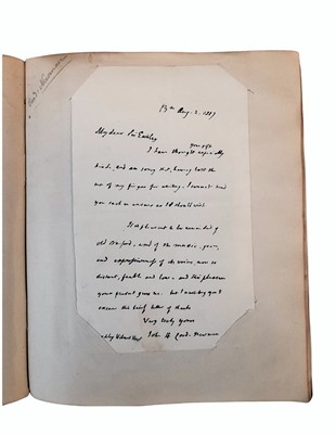Lot 513 - Autograph Album.- 19th Century Politicians, Clergymen, Musicians