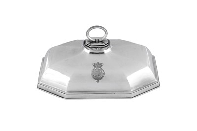 Lot 462 - Royal Ambassadorial – A George III sterling silver entrée dish cover, London 1801 by Paul Storr (1771-1844, first reg. 12th Jan 1793)