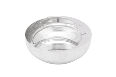 Lot 275 - A late 20th century American sterling silver christening bowl, New York circa 1980 by Tiffany and Co