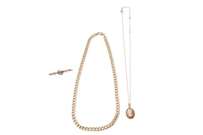 Lot 50 - A SMALL COLLECTION OF JEWELLERY