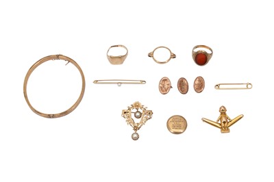 Lot 41 - A GROUP OF JEWELLERY